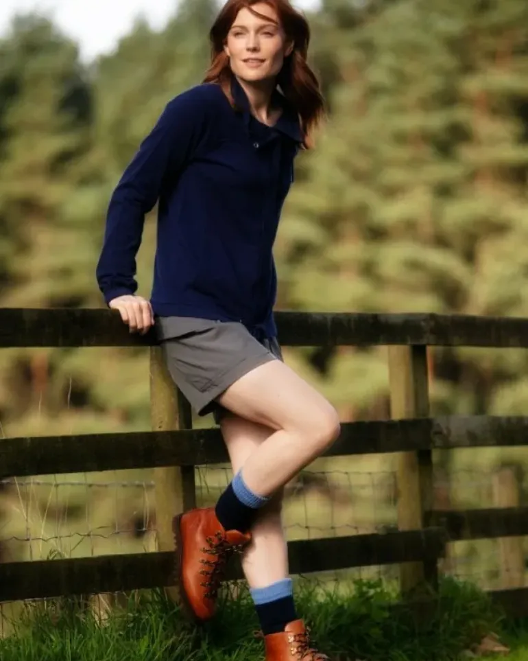 House Of Cheviot Lady Glen Merino/Wool Blend Socks