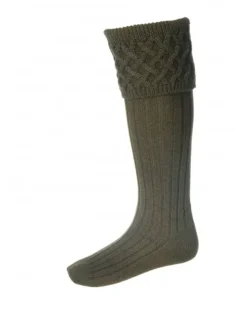 House Of Cheviot Men's Rannoch Sock Bracken