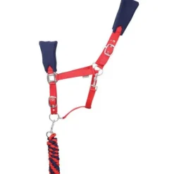 Hy Equestrian DynaMizs Ecliptic Fleece Head Collar & Lead Rope