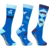 Hy Equestrian Little Knight Farm Collection Socks (Pack of 3)