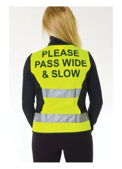 Hy Equestrian "Please Pass Wide & Slow" HyVIZ Waistcoat