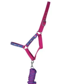 Hy Equestrian Thelwell Collection Race Head Collar and Lead Rope