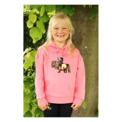 HY Equestrian Thelwell Collection Children's Badge Hoodie