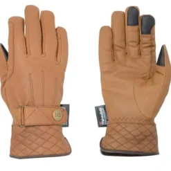 Hy Equestrian Thinsulate™ Quilted Soft Leather Winter Riding Gloves