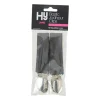 HY Jodhpur Clips Elastic Brown