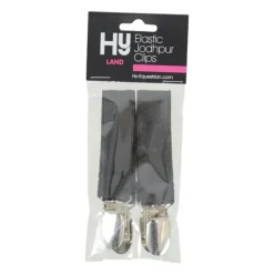 HY Jodhpur Clips Elastic Brown