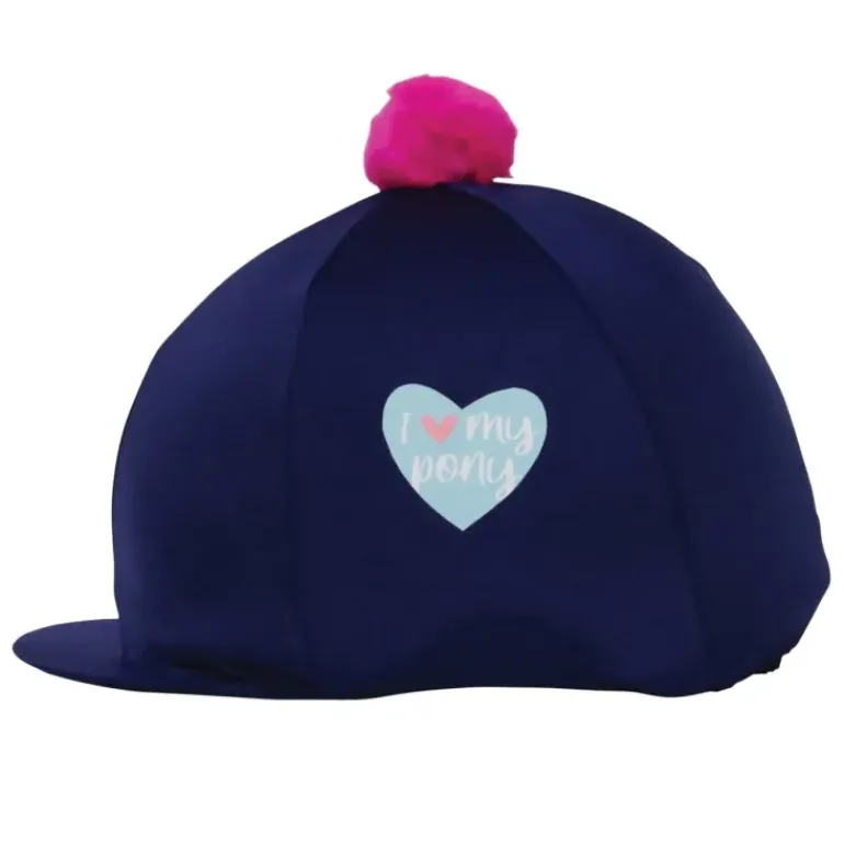 Hy Kids I Love My Pony Hat Silk by Little Rider