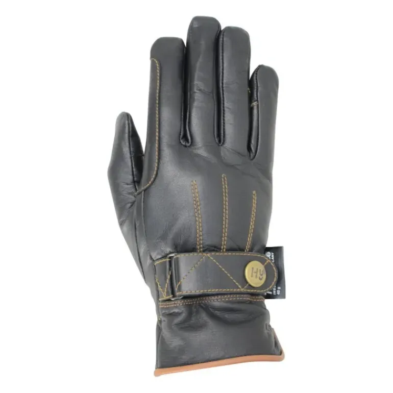 Hy Thinsulate Leather Winter Riding Gloves