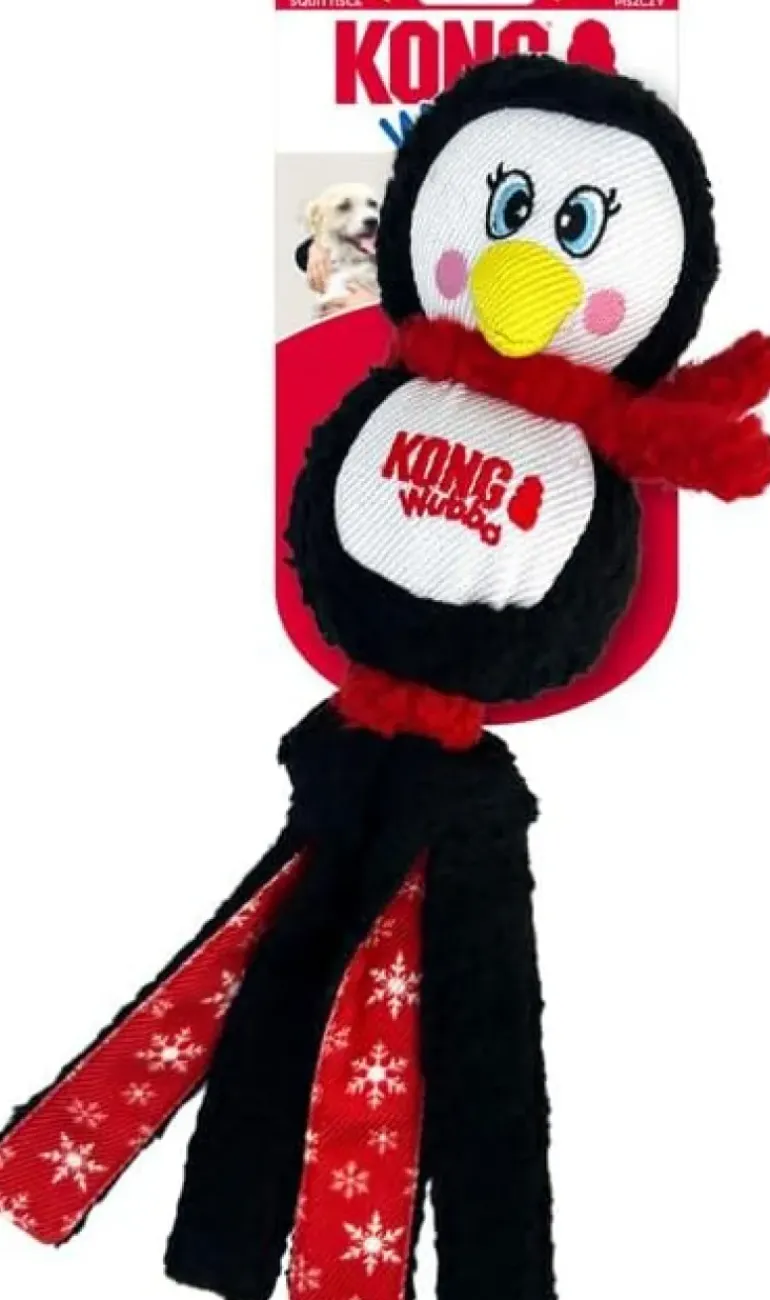 Kong Christmas Holiday Wubba Dog Toys