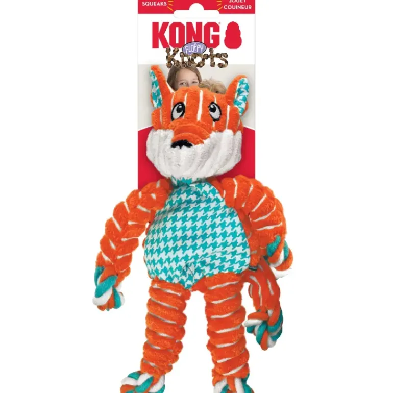 Kong Floppy Knots Fox