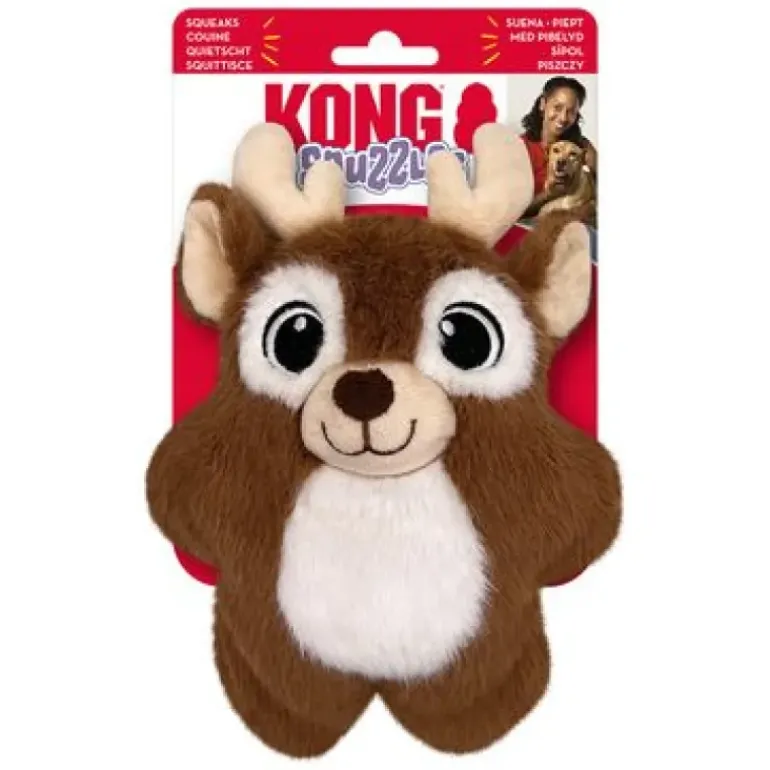 KONG Holiday Snuzzles Reindeer