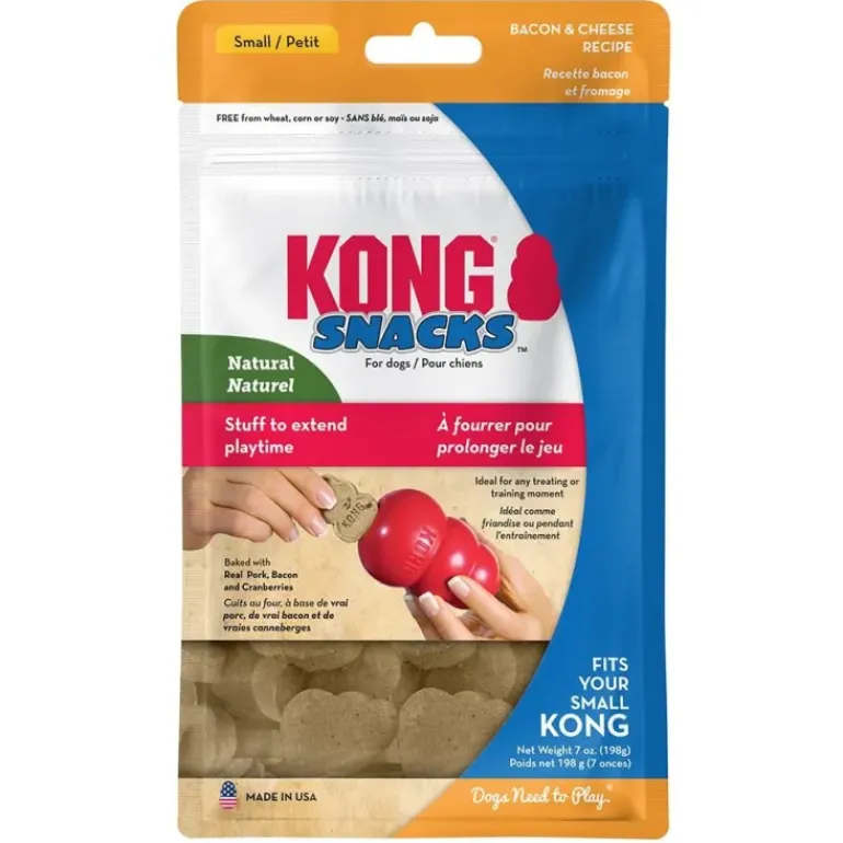 Kong Snacks Bacon & Cheese Small 198g