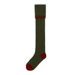 Le Chameau Long Boot Socks Green