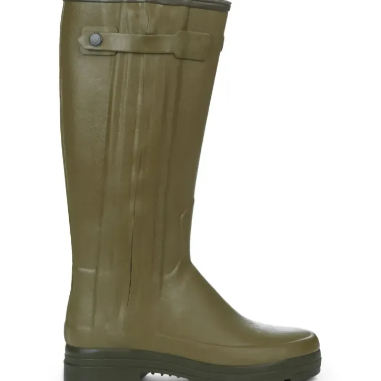 Le Chameau Men's Chasseur Neoprene Lined Full Zip Wellington Boots