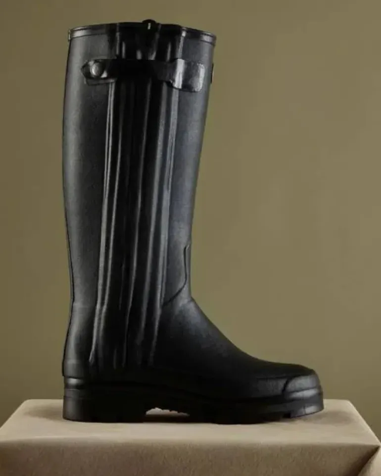 Le Chameau Men's Chasseur Neoprene Lined Full Zip Wellington Boots