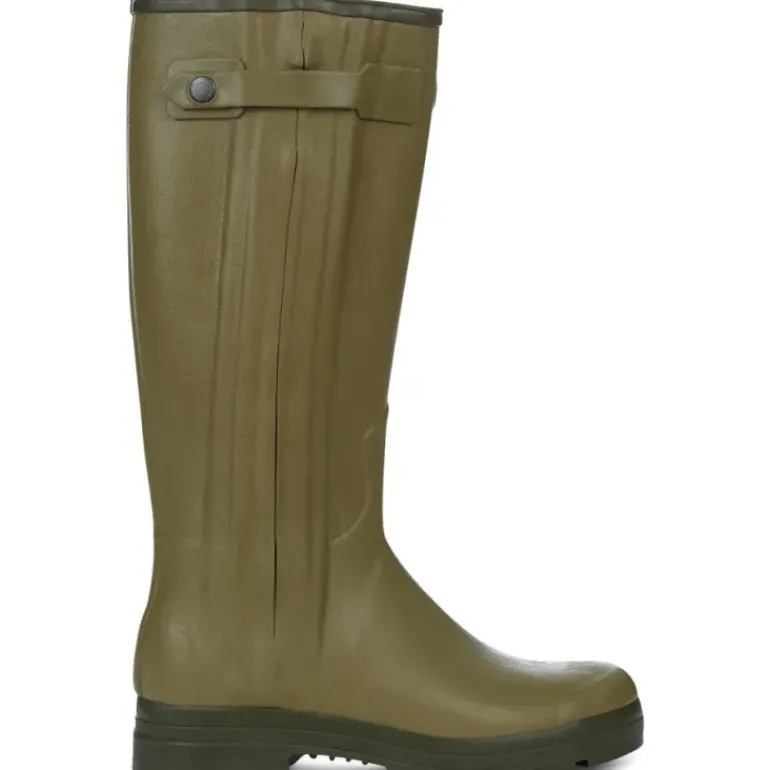 Le Chameau Men's Chasseur Leather Lined Wellington Boots