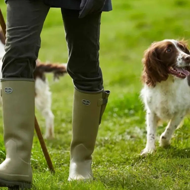 Le Chameau Men's Vierzonord PLUS 5mm Neoprene Lined Wellington Boots