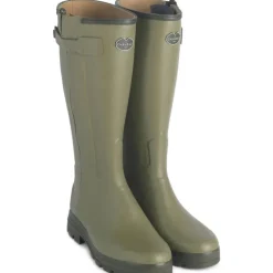 Le Chameau Women's Chasseur Leather Lined Wellington Boots