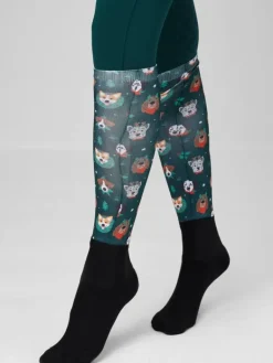 LeMieux Footsie Socks - Christmas Dogs