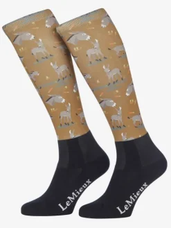 LeMieux Footsie Socks Donkey