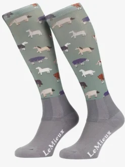 LeMieux Footsie Socks Toy Pony