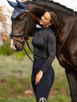 LeMieux Full Grip Brushed Pull On Riding Tights