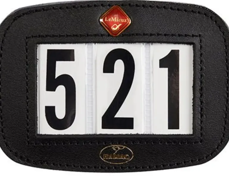 Lemieux Hamag Saddle Pad Number Holder