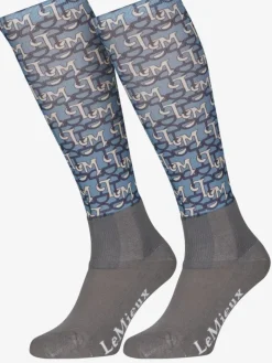 LeMieux "LM" Footsies Socks