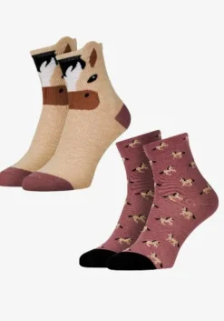 LeMieux Mini Character Socks 2 Pack