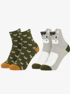 LeMieux Mini Character Socks 2 Pack AW24