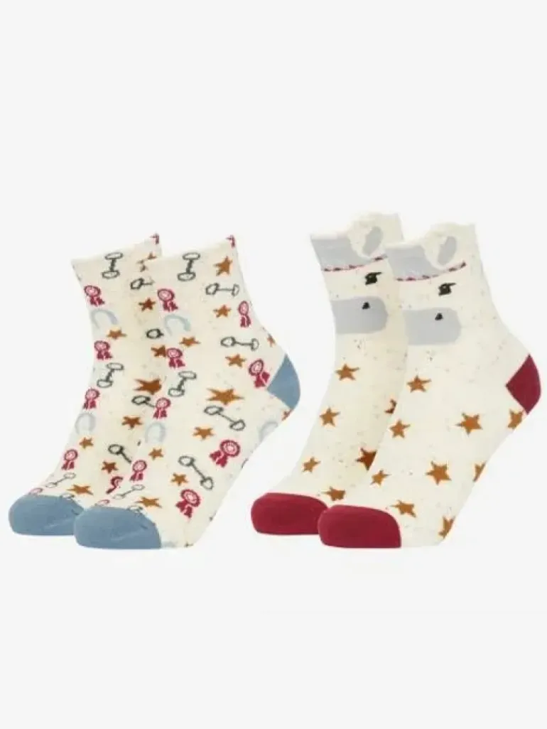 LeMieux Mini Character Socks 2 Pack AW24