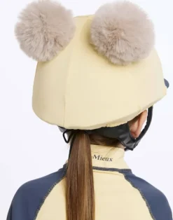 LeMieux Mini Double Pom Hat Silk SS25