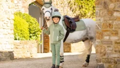 LeMieux Mini Suede Jump Square SS24