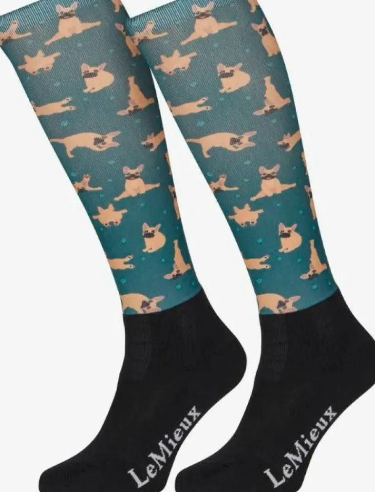 LeMieux Pugs Footsies Socks