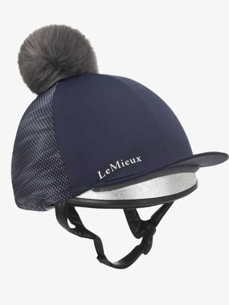 LeMieux Reflective Pom Pom Hat Silk