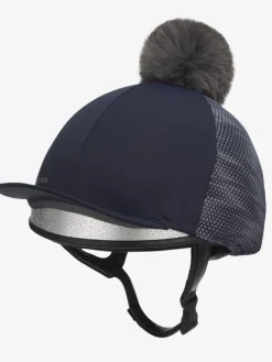 LeMieux Reflective Pom Pom Hat Silk