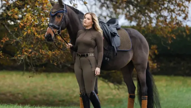 LeMieux Suede Dressage Square AW24