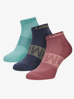 LeMieux Trainer Socks Pack 3 SS25