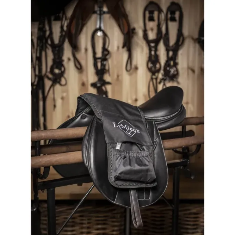 LeMieux Vector Stirrup Cover Black