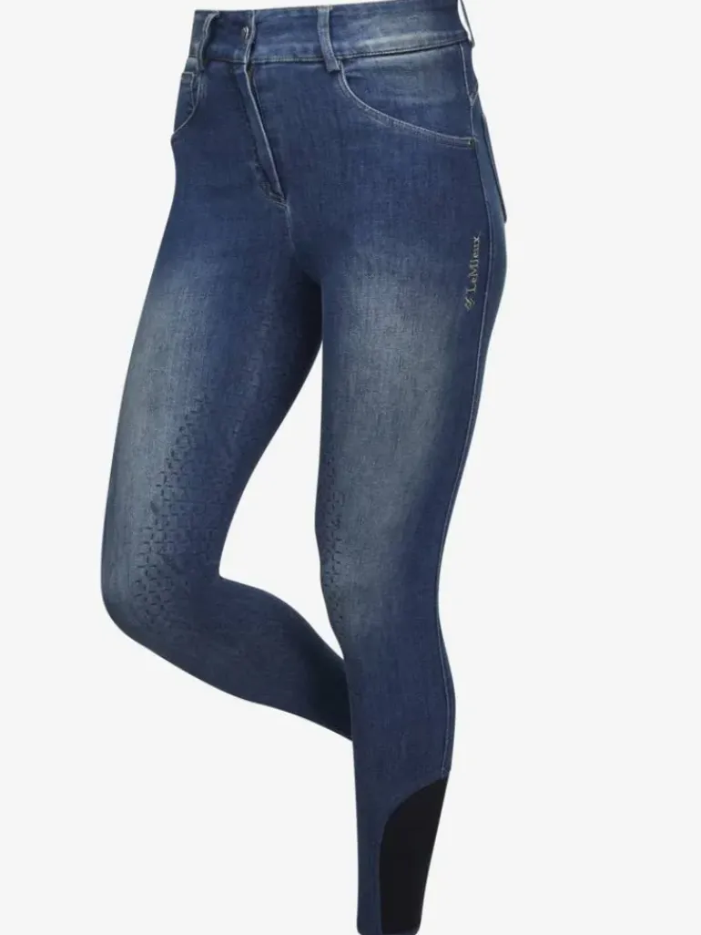 LeMieux Women's Anneka Denim Breech