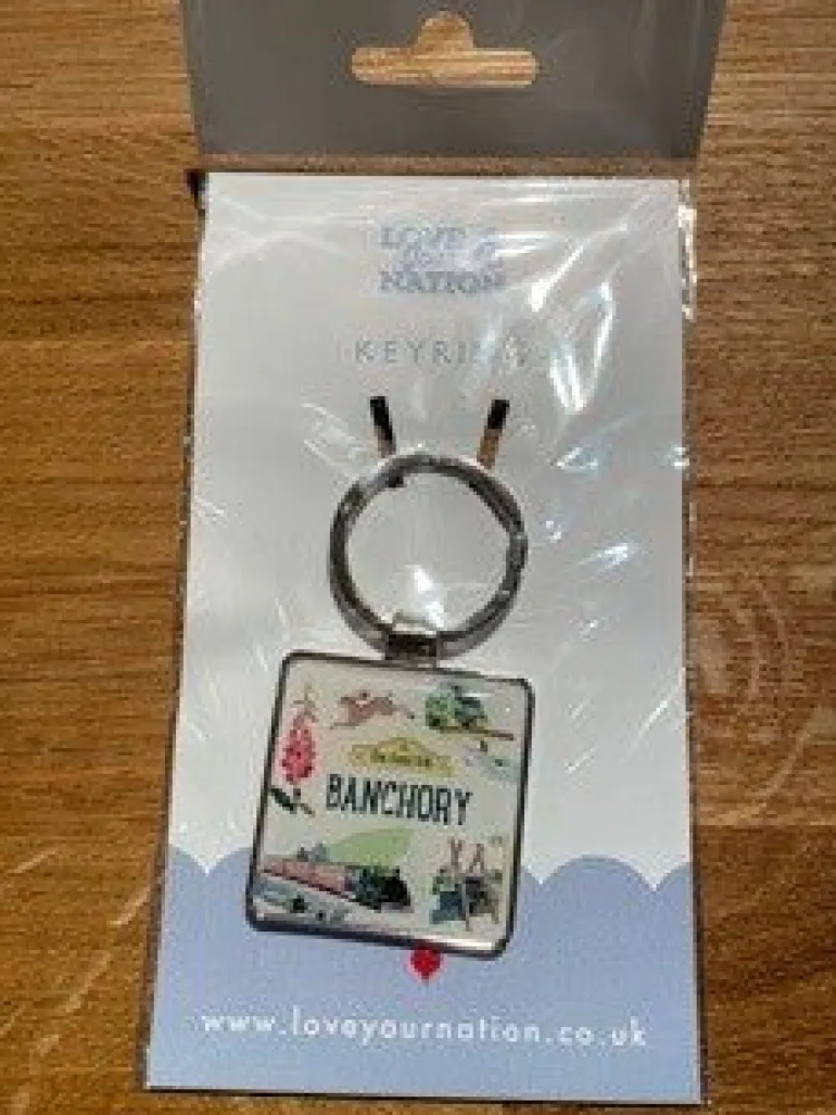 Love Your Nation 'Banchory' Keyring