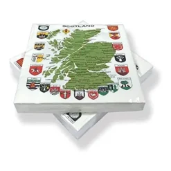 Map Of Scotland Paper Napkins (20)