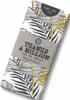 Message Bar - Thanks A Million Milk Chocolate Bar