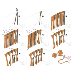 Miss Melody DIY Horse Mane Craft Toy
