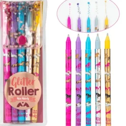 Miss Melody Glitter Gel Pen Set