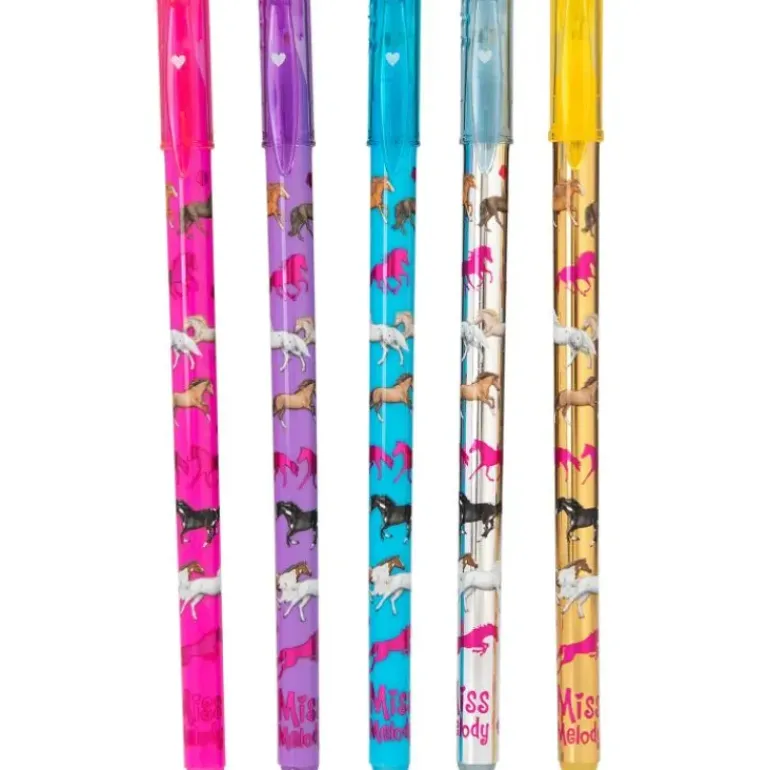 Miss Melody Glitter Gel Pen Set