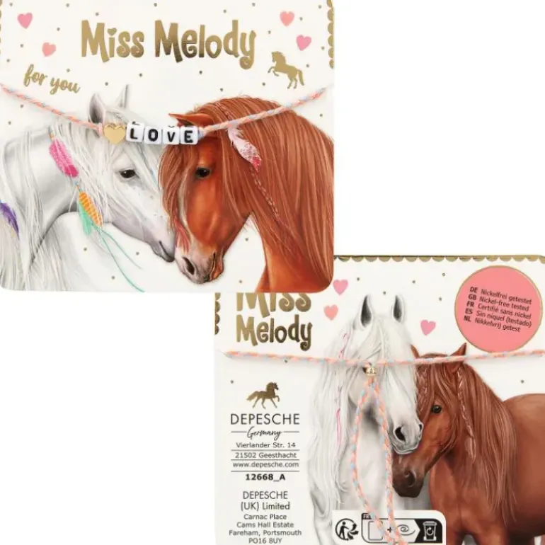 Miss Melody Statement Textil Bracelets