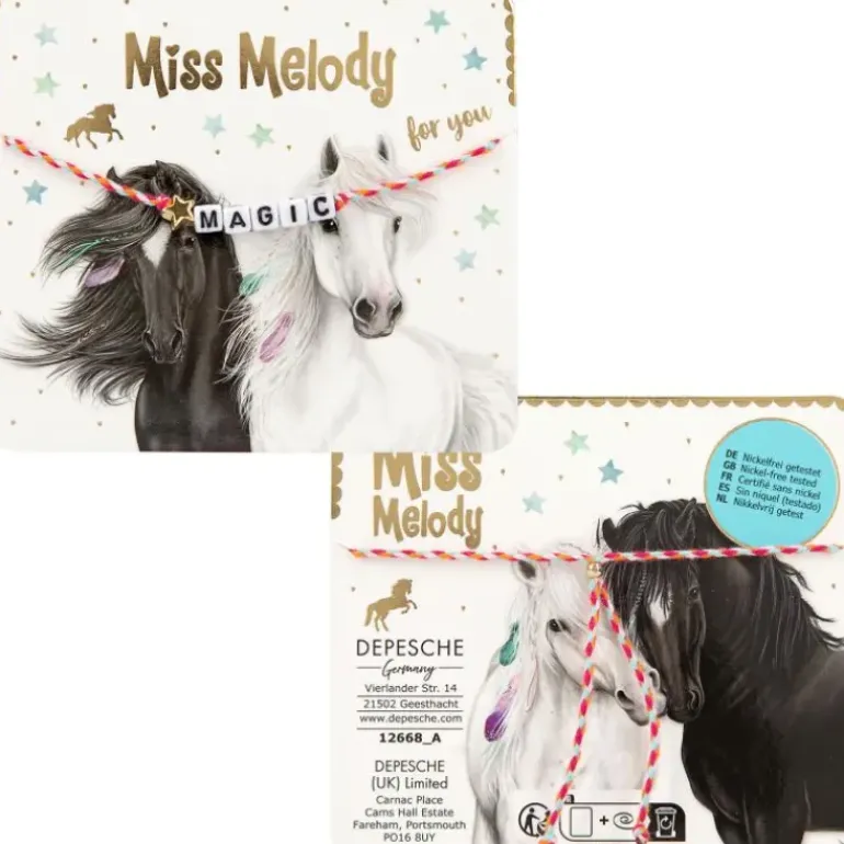 Miss Melody Statement Textil Bracelets