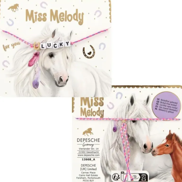 Miss Melody Statement Textil Bracelets