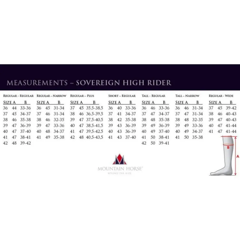 Mountain Horse Sovereign High Rider Boots Dark Brown